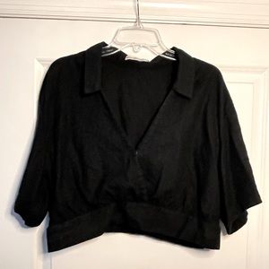 Abercrombie cropped top. Size XL